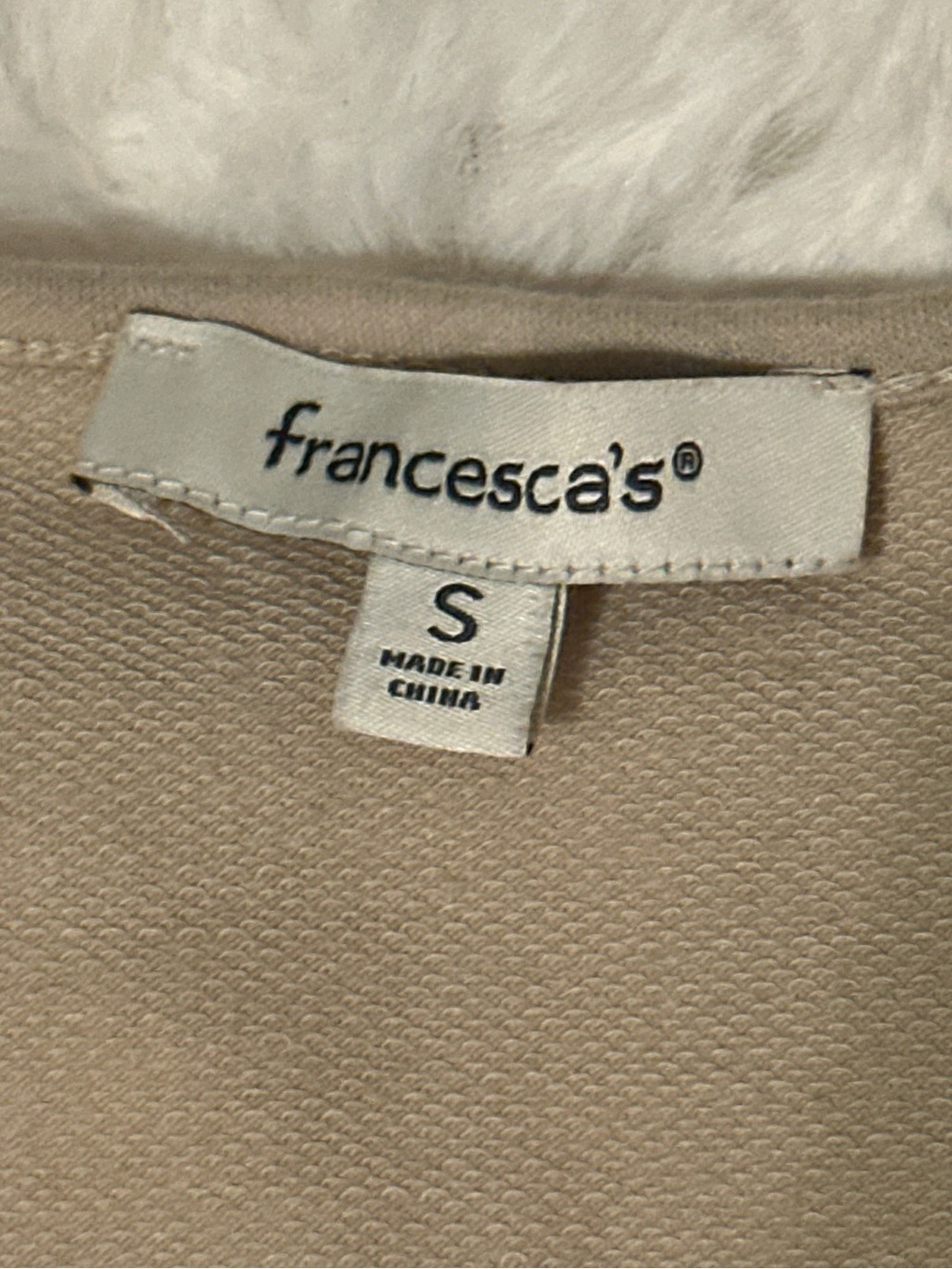 Francesca’s Juliana Henley Soft Jumpsuit- Sleeveless Drawstring Waist- Women’s - Picture 6 of 6